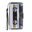 For Samsung Galaxy S22+ 5G Coloured Drawing Pattern Leather Phone Case(Tape) - 2