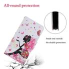 For Samsung Galaxy S22+ 5G Coloured Drawing Pattern Leather Phone Case(Dancing Girl) - 7