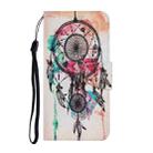 For Samsung Galaxy S22+ 5G Coloured Drawing Pattern Leather Phone Case(Wind Chimes) - 2