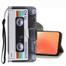 For Xiaomi Mi 10T / 10T Pro Coloured Drawing Pattern Leather Phone Case(Tape) - 1