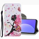For Xiaomi Mi 10T Lite Coloured Drawing Pattern Leather Phone Case(Dancing Girl) - 1