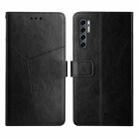 For TCL 20 Pro 5G Y Stitching Horizontal Flip Leather Phone Case(Black) - 1