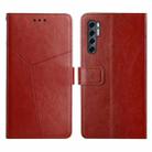 For TCL 20 Pro 5G Y Stitching Horizontal Flip Leather Phone Case(Brown) - 1