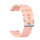 For Huawei GT Silicone Watch Band(Pink) - 1