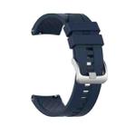 For Huawei GT Silicone Watch Band(Navy Blue) - 1