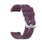 For Huawei GT Silicone Watch Band(Purple) - 1