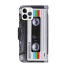 For iPhone 13 Pro Max Coloured Drawing Pattern Leather Phone Case (Tape) - 3