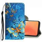 For Xiaomi Mi 10T / 10T Pro 3D Colored Drawing Leather Phone Case(Jade Butterfly) - 1