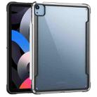 Metal Frame PC TPU Tablet Case For iPad Air 2020 / 2022 10.9(Grey Black) - 1