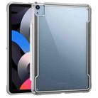 Metal Frame PC TPU Tablet Case For iPad Air 2020 / 2022 10.9(Grey) - 1