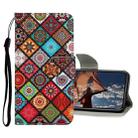 For iPhone 13 Pro Colored Drawing Pattern Flip Leather Case (Ethnic Style) - 1