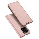 For Xiaomi Redmi 10A DUX DUCIS Skin Pro Series PU + TPU Leather Phone Case(Rose Gold) - 1