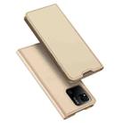 For Xiaomi Redmi 10A DUX DUCIS Skin Pro Series PU + TPU Leather Phone Case(Gold) - 1