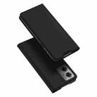 For Xiaomi Redmi 10 5G/Note 11E DUX DUCIS Skin Pro Series PU + TPU Leather Phone Case(Black) - 1