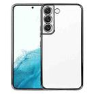 For Samsung Galaxy S22 5G SULADA Elastic Silicone Edge + TPU Phone Case(Black) - 1