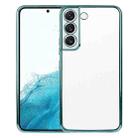 For Samsung Galaxy S22 5G SULADA Elastic Silicone Edge + TPU Phone Case(Green) - 1