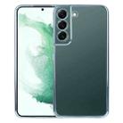For Samsung Galaxy S22+ 5G SULADA Elastic Silicone Edge + TPU Phone Case(Sierra Blue) - 1
