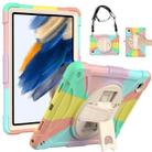 For Samsung Galaxy Tab A8 10.5 2021 Rotary Grab Silicone + PC Tablet Case(Colorful) - 1