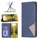 For OPPO Reno7 5G/Find X5 Lite Prismatic Invisible Magnetic Leather Phone Case(Blue) - 1