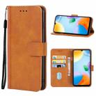 Leather Phone Case For Xiaomi Poco C40(Brown) - 1