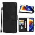 Leather Phone Case For Xiaomi Poco F4 GT(Black) - 1