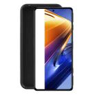 TPU Phone Case For Xiaomi Poco F4 GT(Pudding Black) - 1