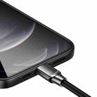 For iPhone 13 Aluminum Alloy + TPU Phone Case(Black Red) - 5