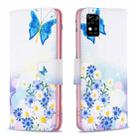 For ZTE Blade  A31 Colored Drawing Pattern Leather Phone Case(Butterfly Love) - 1