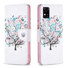 For ZTE Blade  A31 Colored Drawing Pattern Leather Phone Case(Tree) - 1