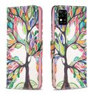 For ZTE Blade  A31 Colored Drawing Pattern Leather Phone Case(Tree Life) - 1