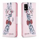 For ZTE Blade  A31 Colored Drawing Pattern Leather Phone Case(Deer) - 1