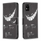 For ZTE Blade  A31 Colored Drawing Pattern Leather Phone Case(Smirk) - 1