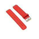 For Huawei B5 Leather Watch Band(Red) - 1