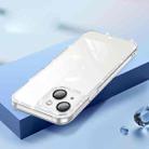 Diamond Lens Protector Glass Phone Case For iPhone 13(Transparent) - 1