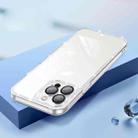 Diamond Lens Protector Glass Phone Case For iPhone 13 Pro Max(Transparent) - 1