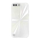 CD Texture TPU + Tempered Glass Phone Case For iPhone 8 Plus / 7 Plus(White) - 1