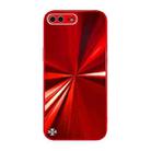 CD Texture TPU + Tempered Glass Phone Case For iPhone 8 Plus / 7 Plus(Red) - 1