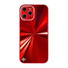 For iPhone 11 Pro CD Texture TPU + Tempered Glass Phone Case (Red) - 1