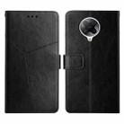 For Xiaomi Redmi K30 Pro Y Stitching Horizontal Flip Leather Phone Case(Black) - 1