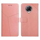 For Xiaomi Redmi K30 Pro Y Stitching Horizontal Flip Leather Phone Case(Rose Gold) - 1