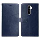 For Xiaomi Redmi Note 8 Pro Y Stitching Horizontal Flip Leather Phone Case(Blue) - 1