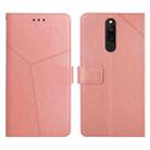 For Xiaomi Redmi 8 / 8A Y Stitching Horizontal Flip Leather Phone Case(Rose Gold) - 1