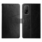 For Xiaomi Mi 10T 5G Y Stitching Horizontal Flip Leather Phone Case(Black) - 1