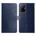 For Xiaomi Mi 11T / 11T Pro Y Stitching Horizontal Flip Leather Phone Case(Blue) - 1