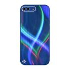 X10A Texture TPU + Tempered Glass Phone Case For iPhone 8 Plus / 7 Plus(Blue) - 1