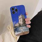 TPU Pattern Shockproof Phone Case For iPhone 13 Pro(Castle) - 1