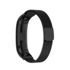 For  Huawei Band 3 & 4 Pro Milanese Strap(Black) - 1