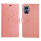 For OnePlus Nord N20 5G Y Stitching Horizontal Flip Leather Phone Case(Rose Gold) - 1