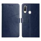 For ZTE Libero 5G Y Stitching Horizontal Flip Leather Phone Case(Blue) - 1