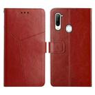 For ZTE Libero 5G Y Stitching Horizontal Flip Leather Phone Case(Brown) - 1